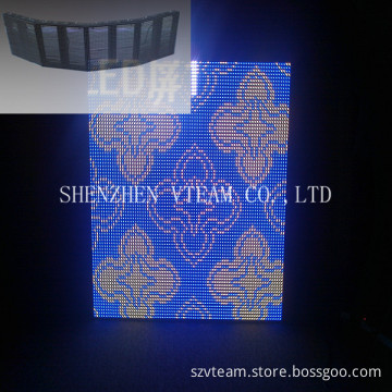High Brightness & Refresh Rate LED Curtain Display Screen for Outdoor Rental Stage Shows and Advertising